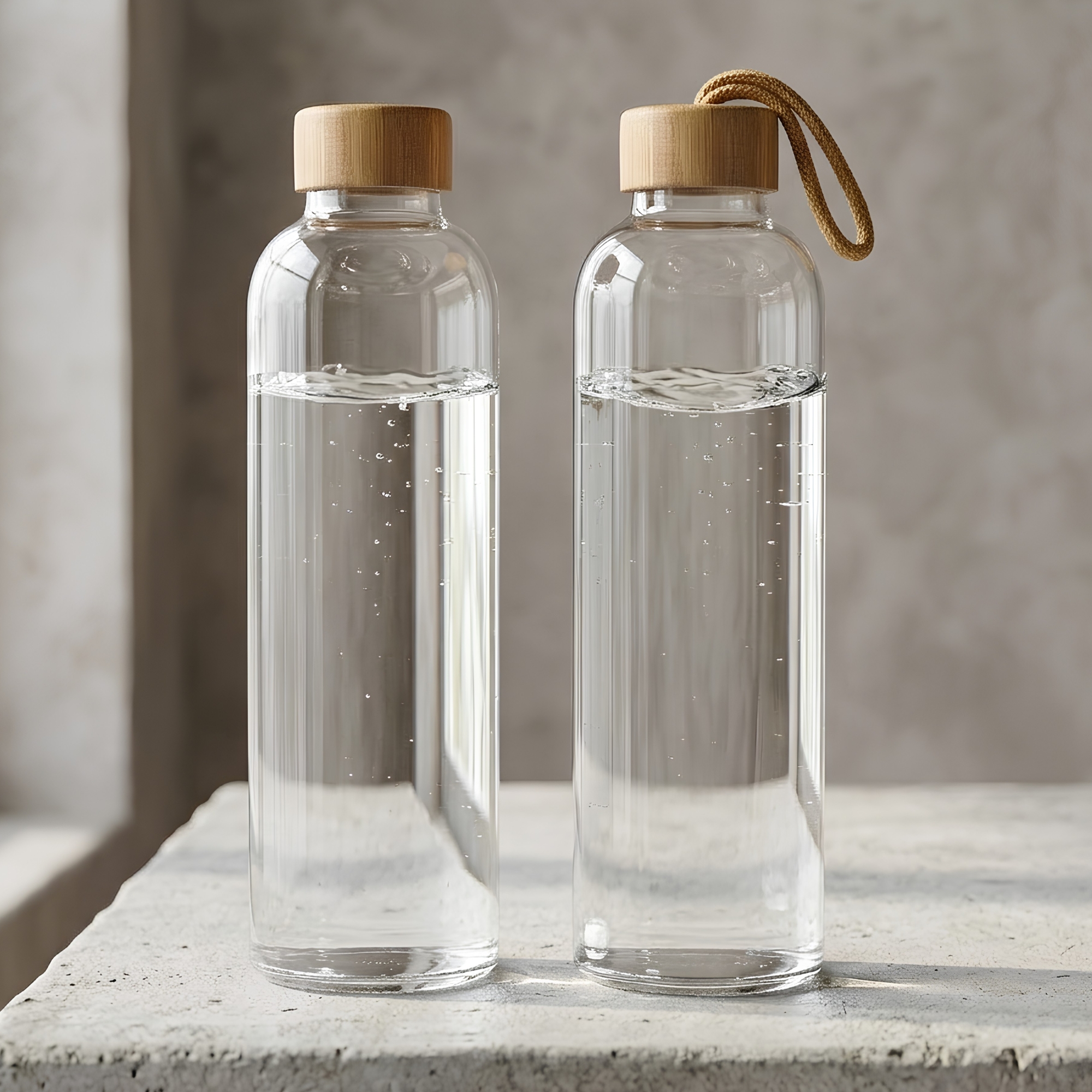 Honya Glass Drink Bottle