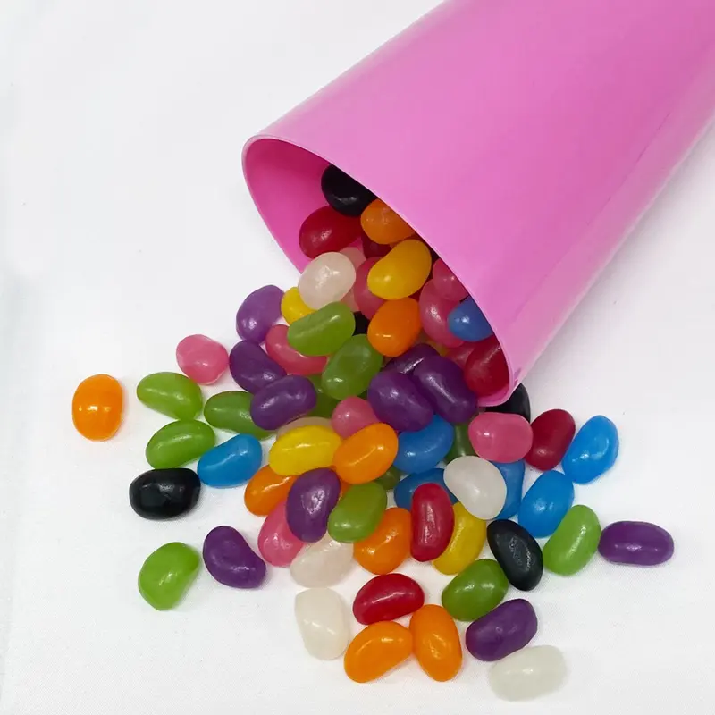 Jelly Bean In Party Cup – Lollies – available in black, blue, green, orange colours and 5 more