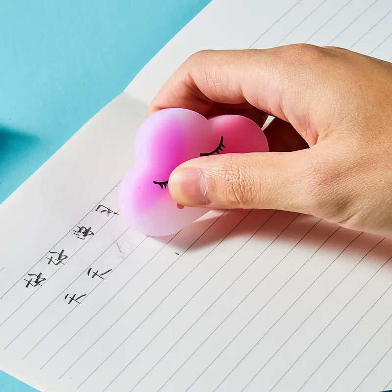 Cloud Shaped Rubber Eraser – Erasers – available in multi colour