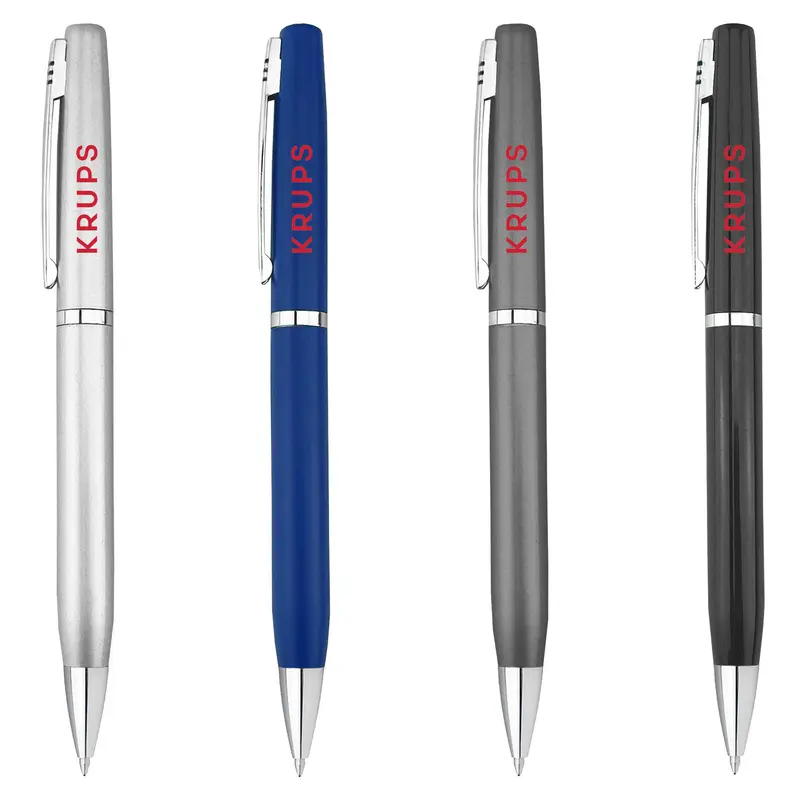 Explorer – Plastic Pens – available in black, blue, silver colours