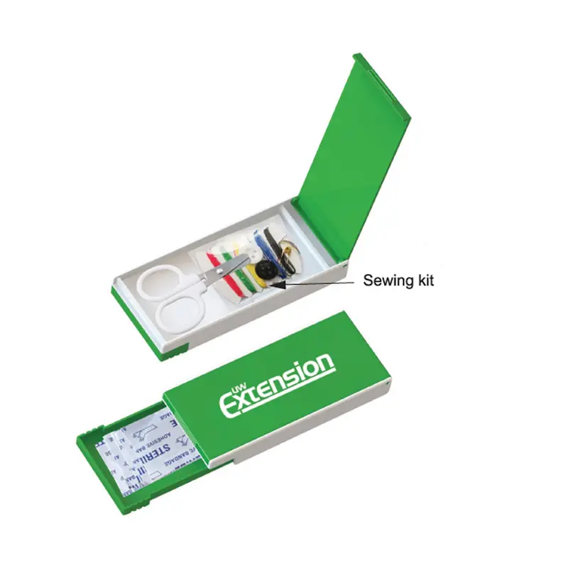 Sewing Kit and Bandages – Misc Homeware – available in black, blue, green, orange colours and 3 more