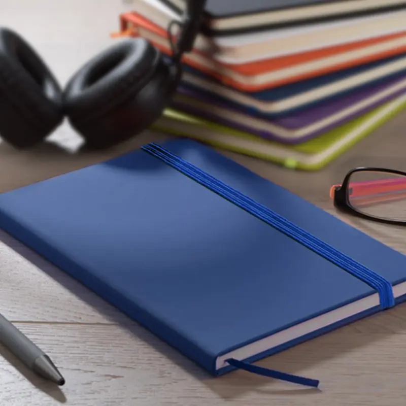 A5 PU Notebook – Notebooks – available in black, blue, green, grey colours and 3 more