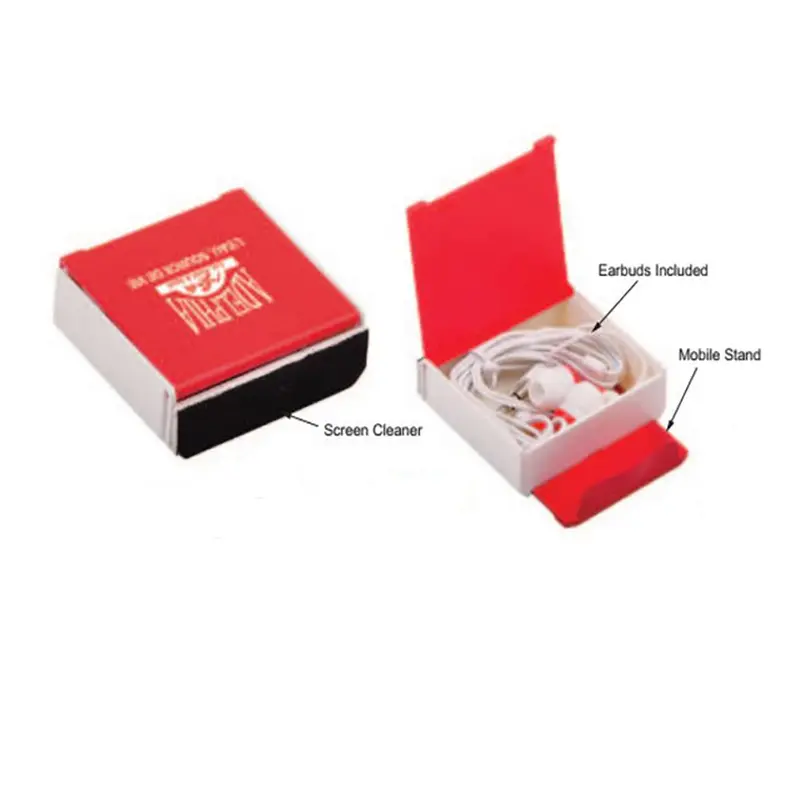 Earbuds in Case – Earbuds – available in black, blue, green, red colours and 1 more