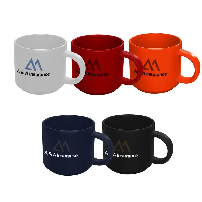 Palermo Ceramic Mug – Mugs – available in black, blue, orange, red colours and 1 more