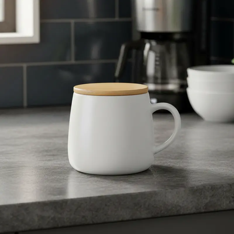Boronia Coffee Mug – Mugs – available in black, white colours