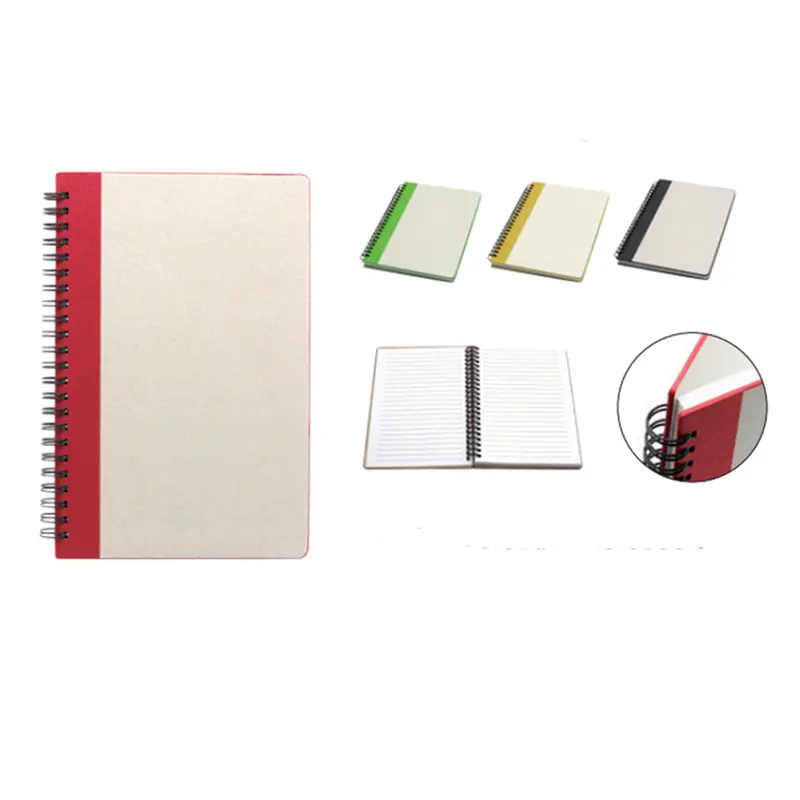 A5 ECO-Friendly Notebook – Notebooks – available in black, green, red, yellow colours