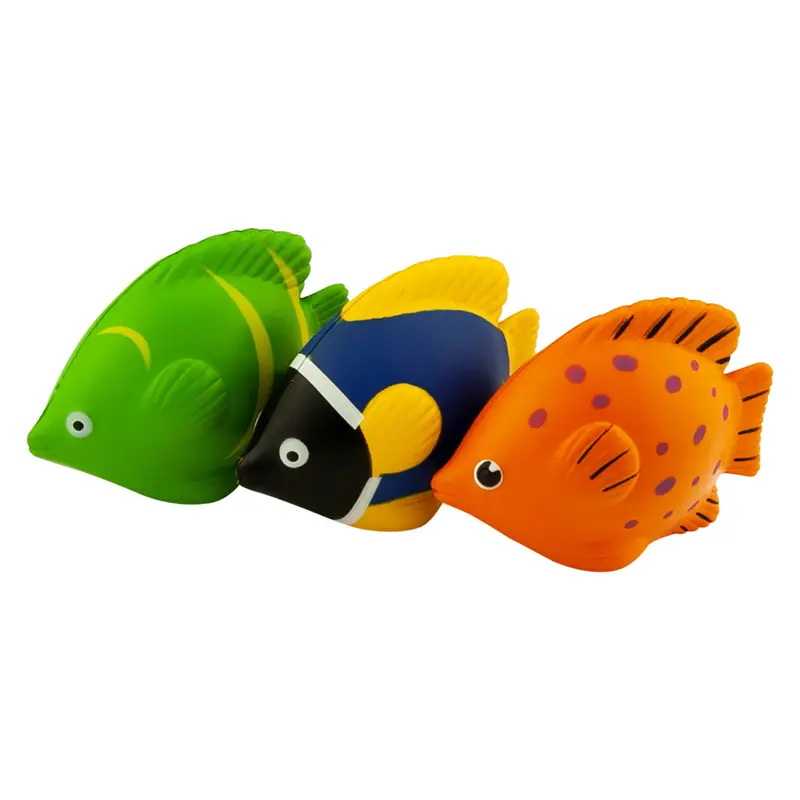 Stress Tropical Fish – Stress Shapes – available in blue, green, orange colours