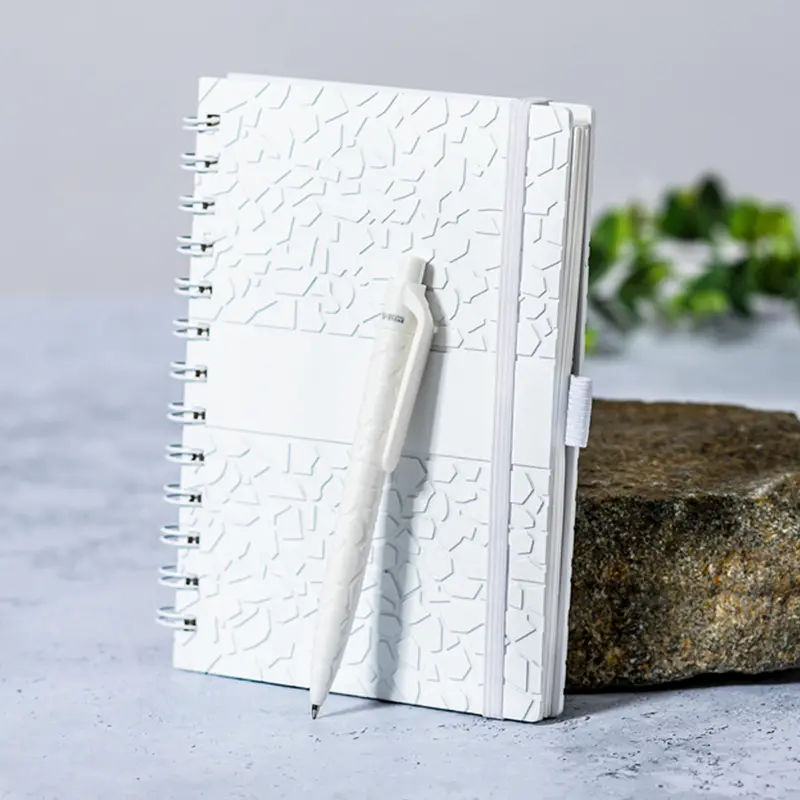 La Trobe Stone Paper Notebook – Notebooks – available in black, grey, white colours