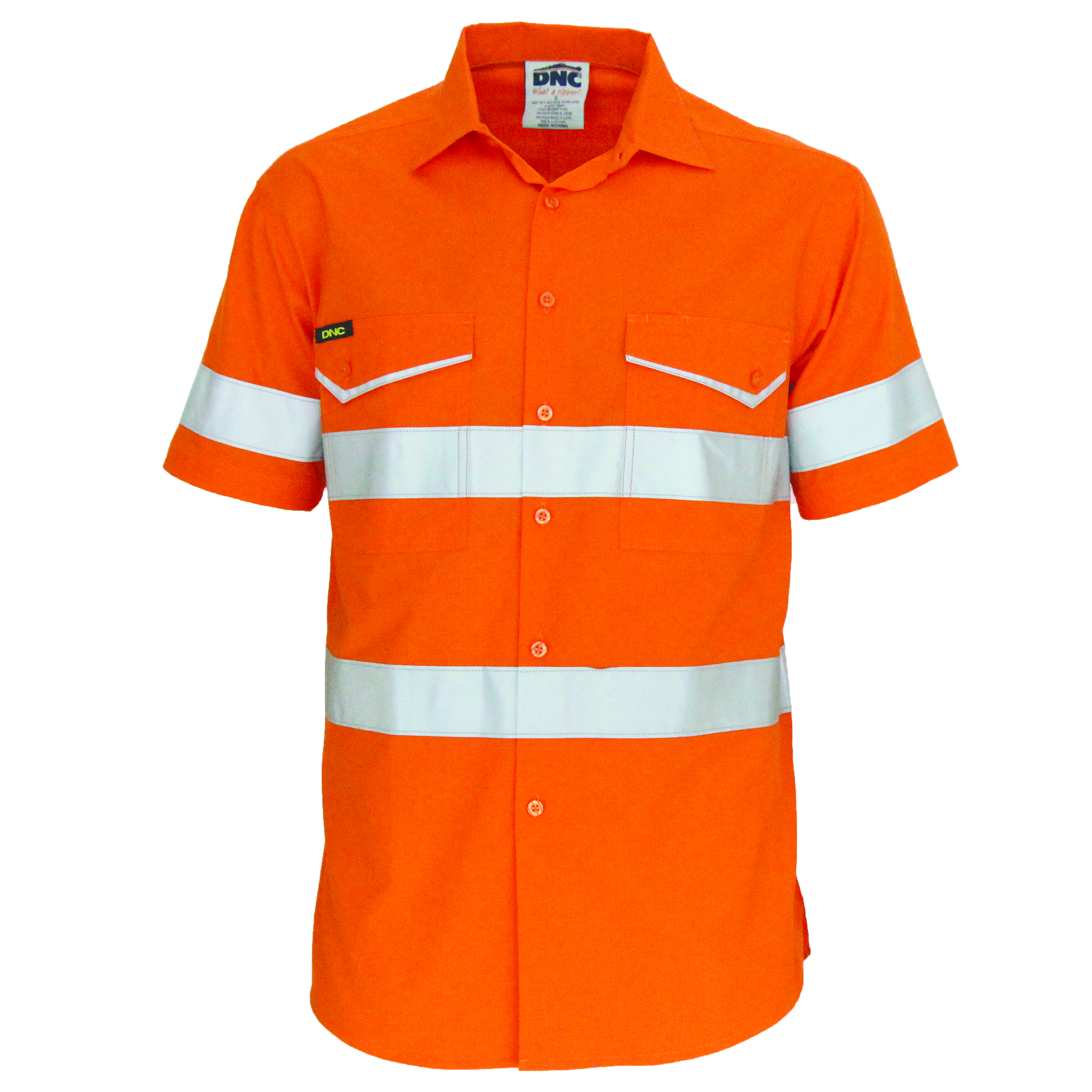 RipStop Cotton Cool Shirt with CSR Reflective Tape. S/S