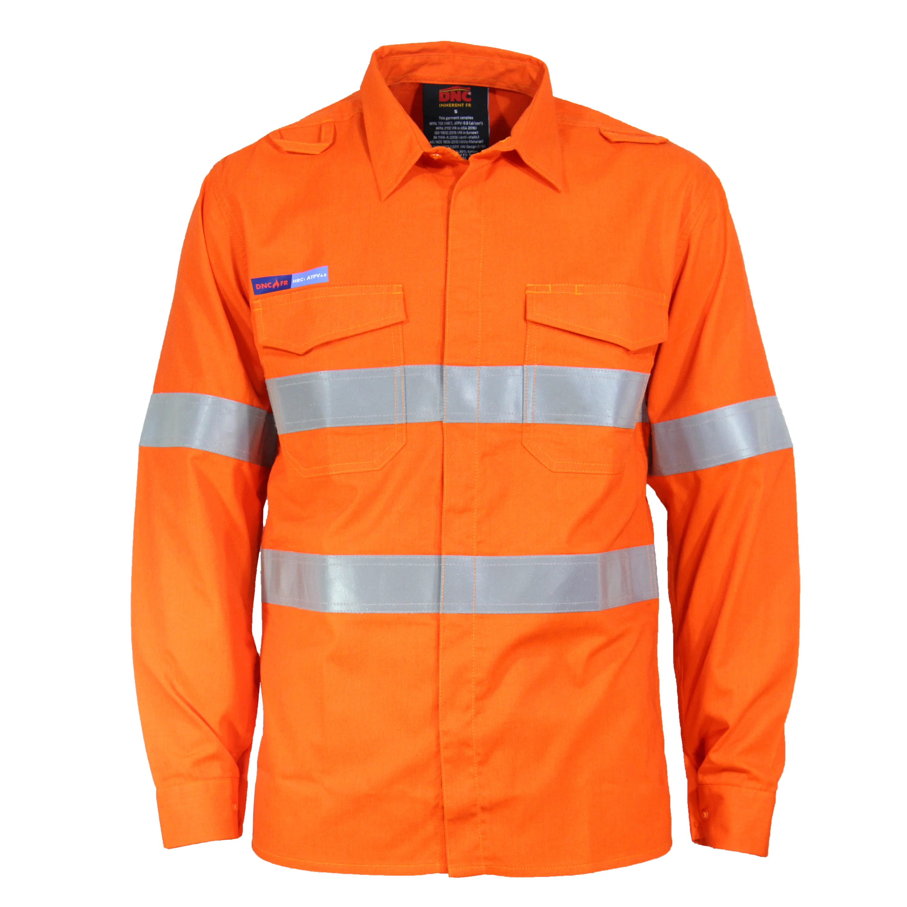Inherent FR PPE1 Lightweight D/N Shirt in Orange
