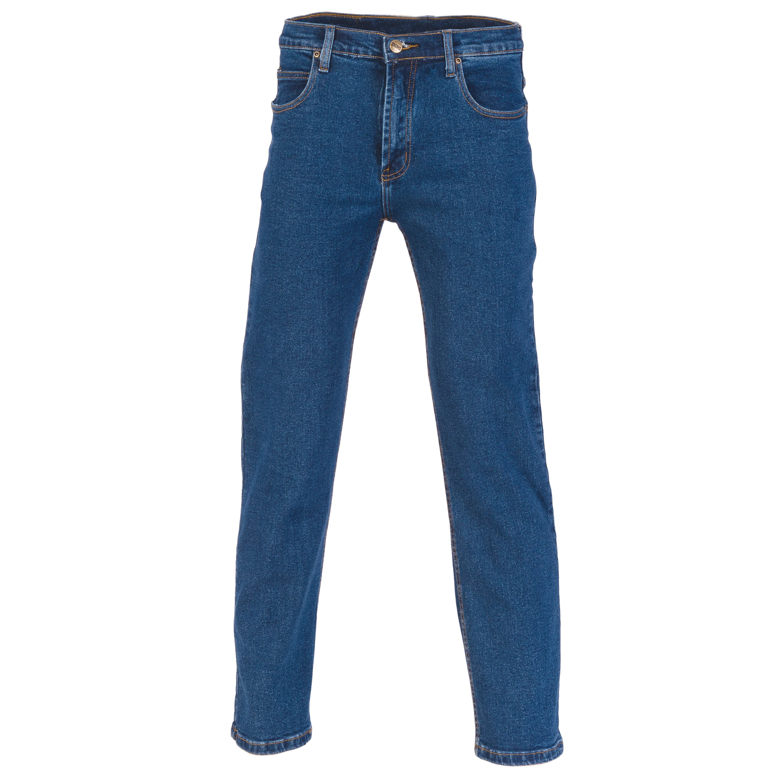 Cotton Denim Jeans in Blue