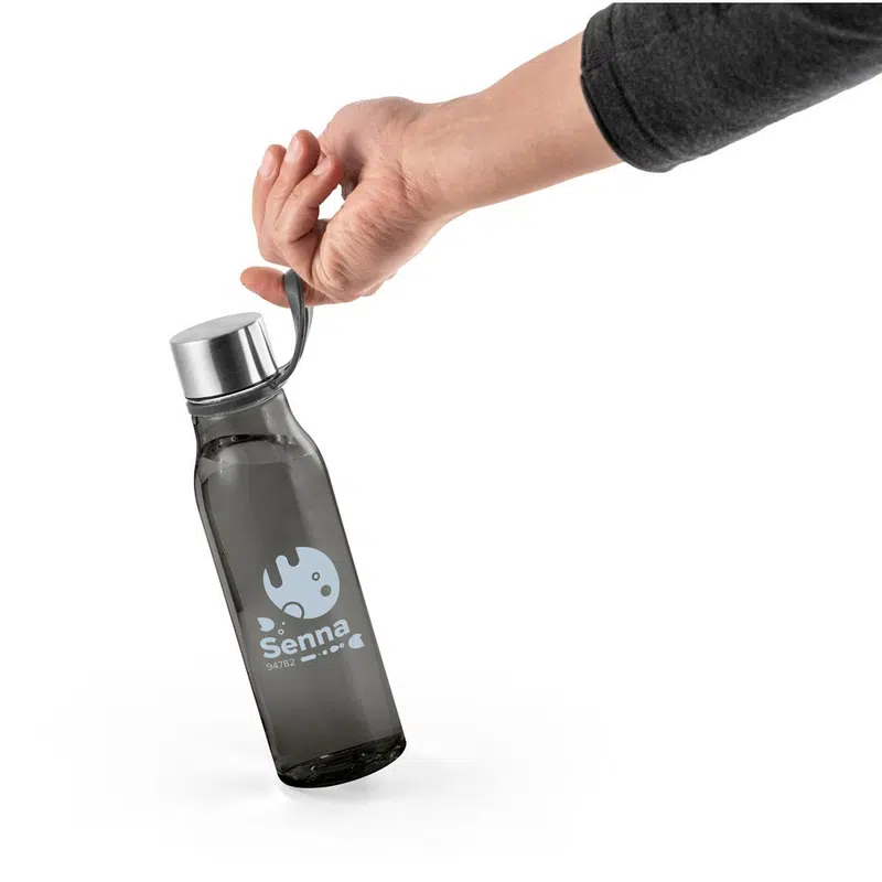 Senna – Recycled PET bottle (100% rPET) with a glossy translucent finish – Drink Bottles