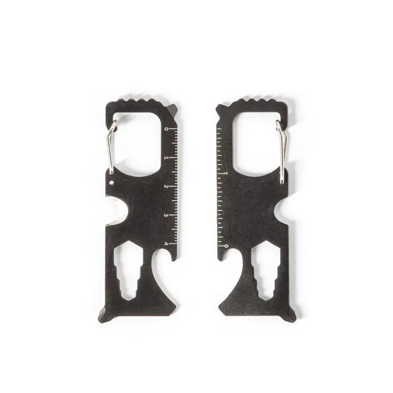 Screwy – Stainless steel multifunction card with 8 functions – Multi Tools