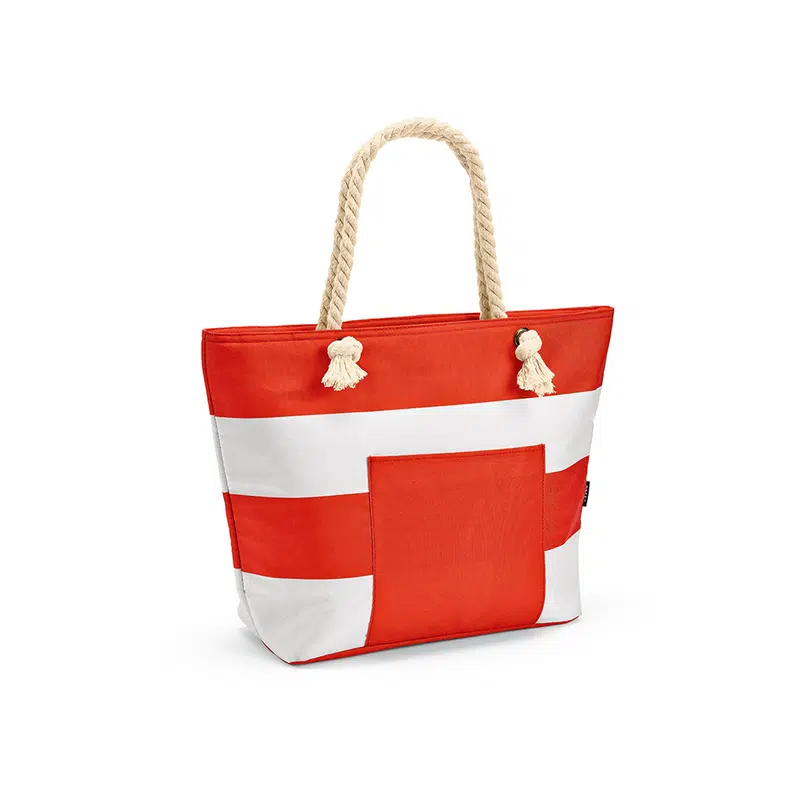 Athens Cooler 15L rPET. Pocket and recycled cotton handles – Cooler Bags