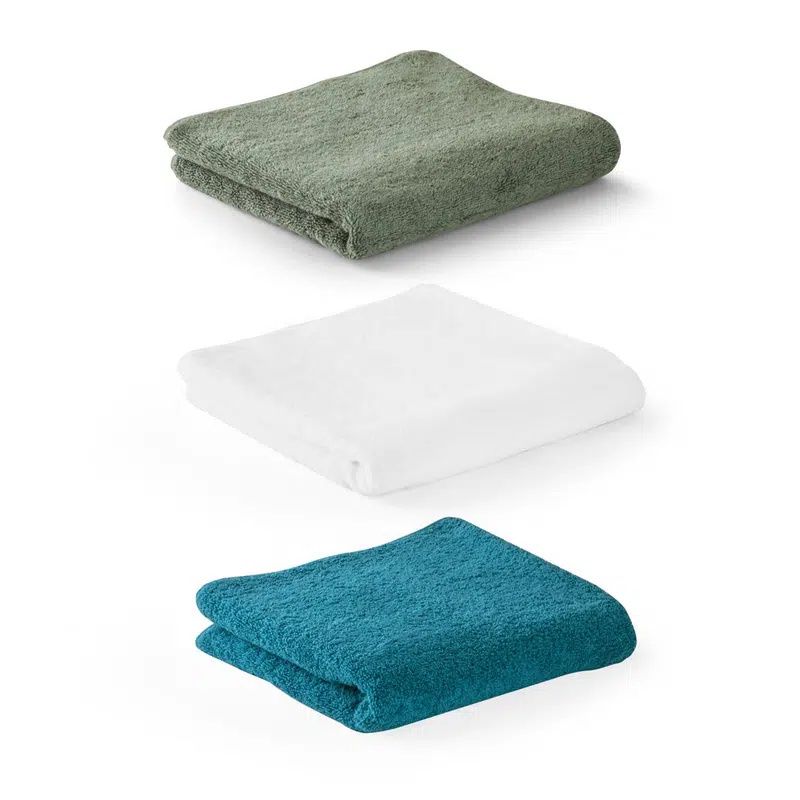 Bardem M – Face towel (500 g/m²) in cotton (82%) and recycled cotton (18%) – Towels