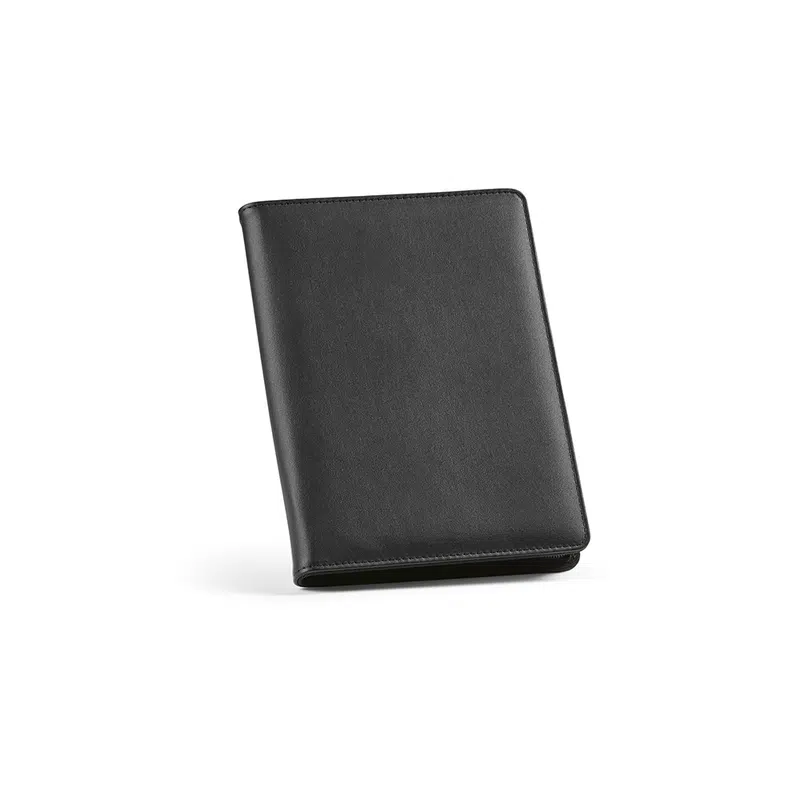 Orwell A5 Folder rPU. 64 FSC® sheet notepad and zipper closure – Portfolios