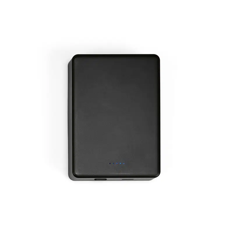 Hooke Powerbank rABS 10000 mAh. Magnetic charging – Wireless Chargers – available in black, silver, white colours