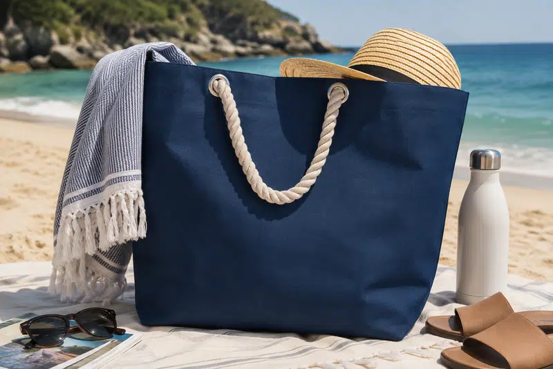 Menorca – Tote Bags – available in beige, black, blue, red colours