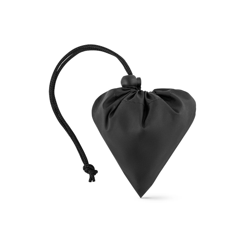 Beira – 190T recycled polyester (100% rPET) foldable bag – Tote Bags – Ecosource – available in Black, Light green, Orange, Red and 2 more – photo 1 of 16