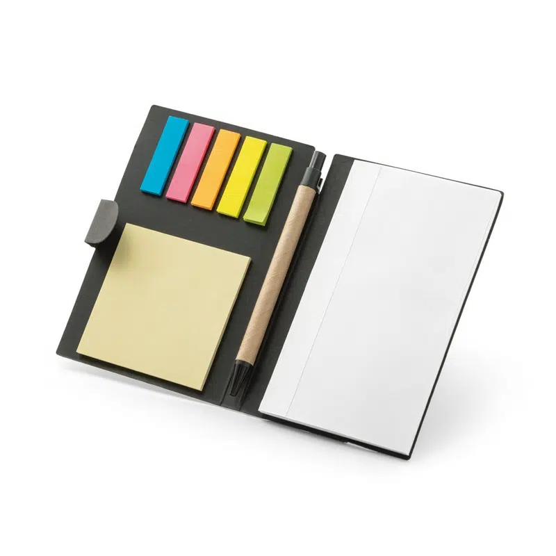 Cooper – Coloured sticky notepad with 6 sets – Sticky Notes – available in beige, black colours