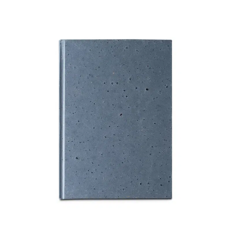 Coffeepad Rigid – A5 notebook with hard cover made from coffee husk waste (65%) – Notebooks – available in blue colour