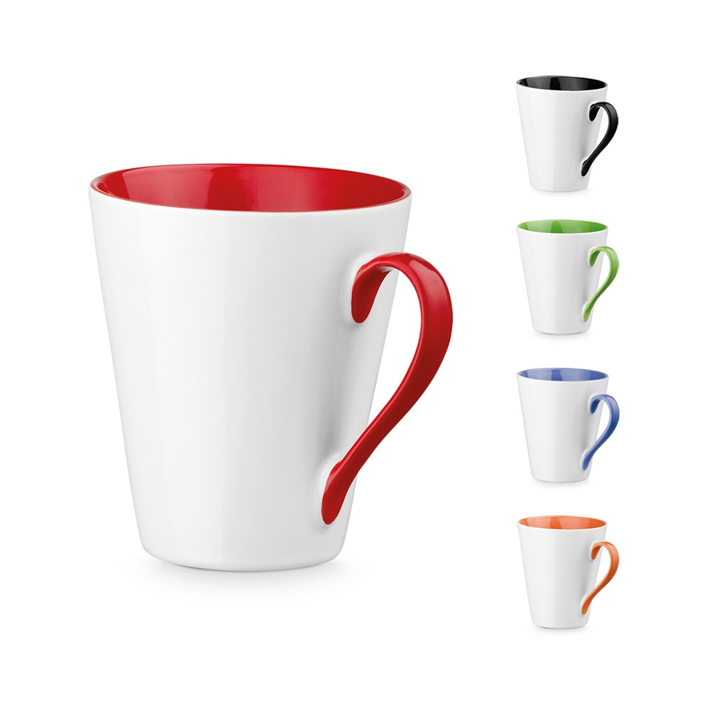 Colby – Ceramic mug 320 mL – Mugs – Ecosource – available in Black, Blue, Light green, Orange – photo 1 of 9