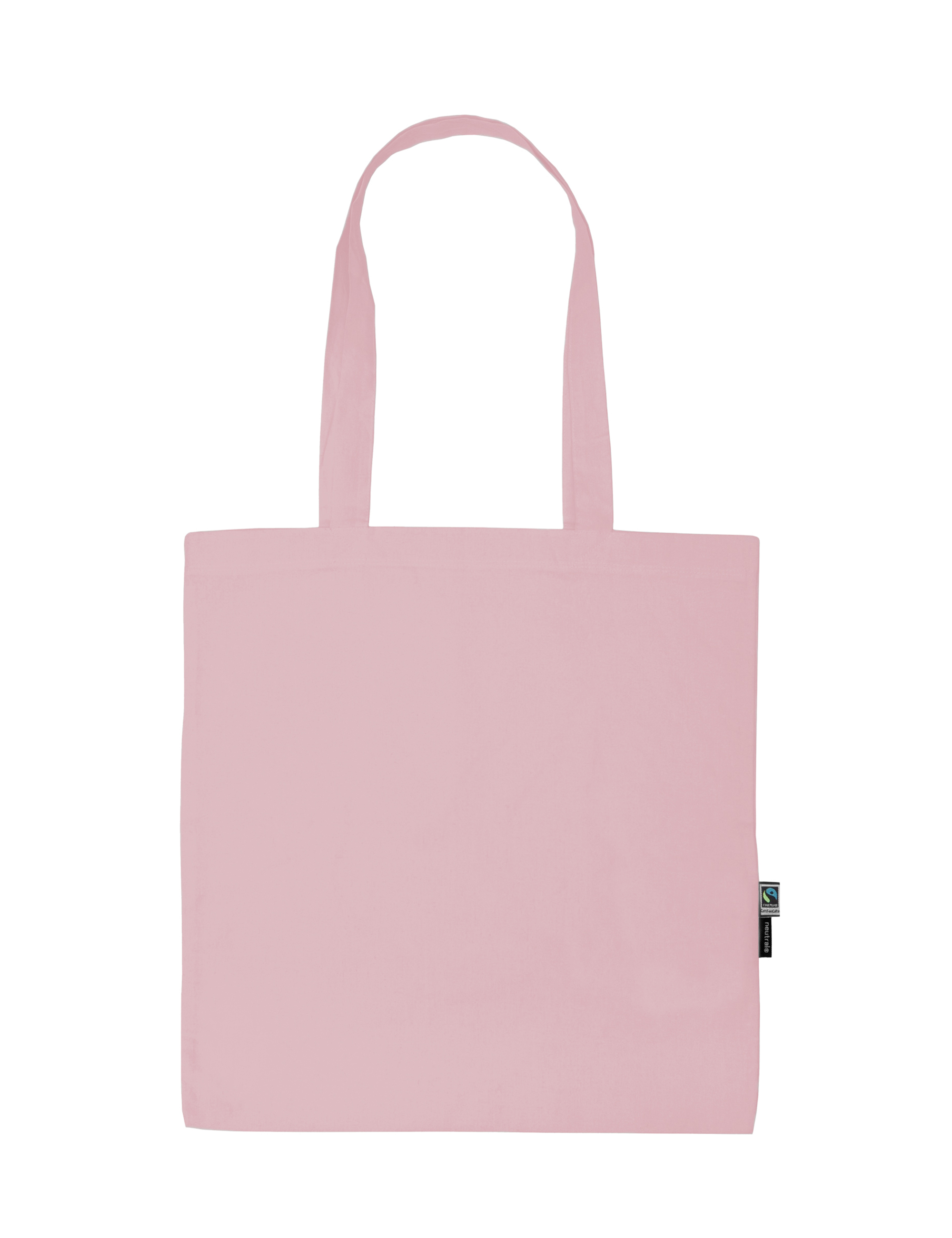 Neutral Shopping Bag w. Long Handles – Shoppers – available in beige, black, blue, green colours and 5 more