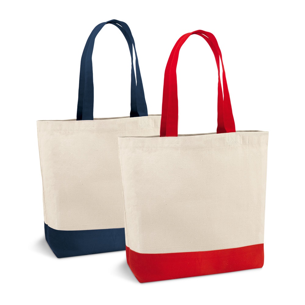 Edmonton – 100% cotton canvas bag (280 g/m²) – Tote Bags – Ecosource – available in Blue, Red – photo 1 of 6