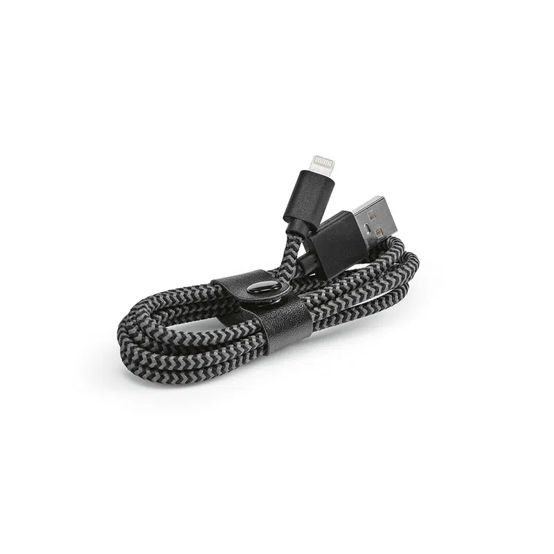 Bernoulli Cable rPET. 1m USB-A to Lightning. Fast Charge – Charging Cables