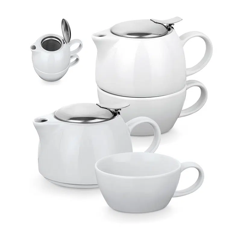 Cole – Porcelain tea set 2 in 1 – Misc Drinkware
