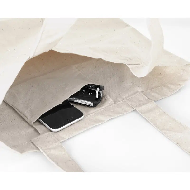 Beto – 100% cotton canvas bag (280 g/m²) – Tote Bags – available in beige colour