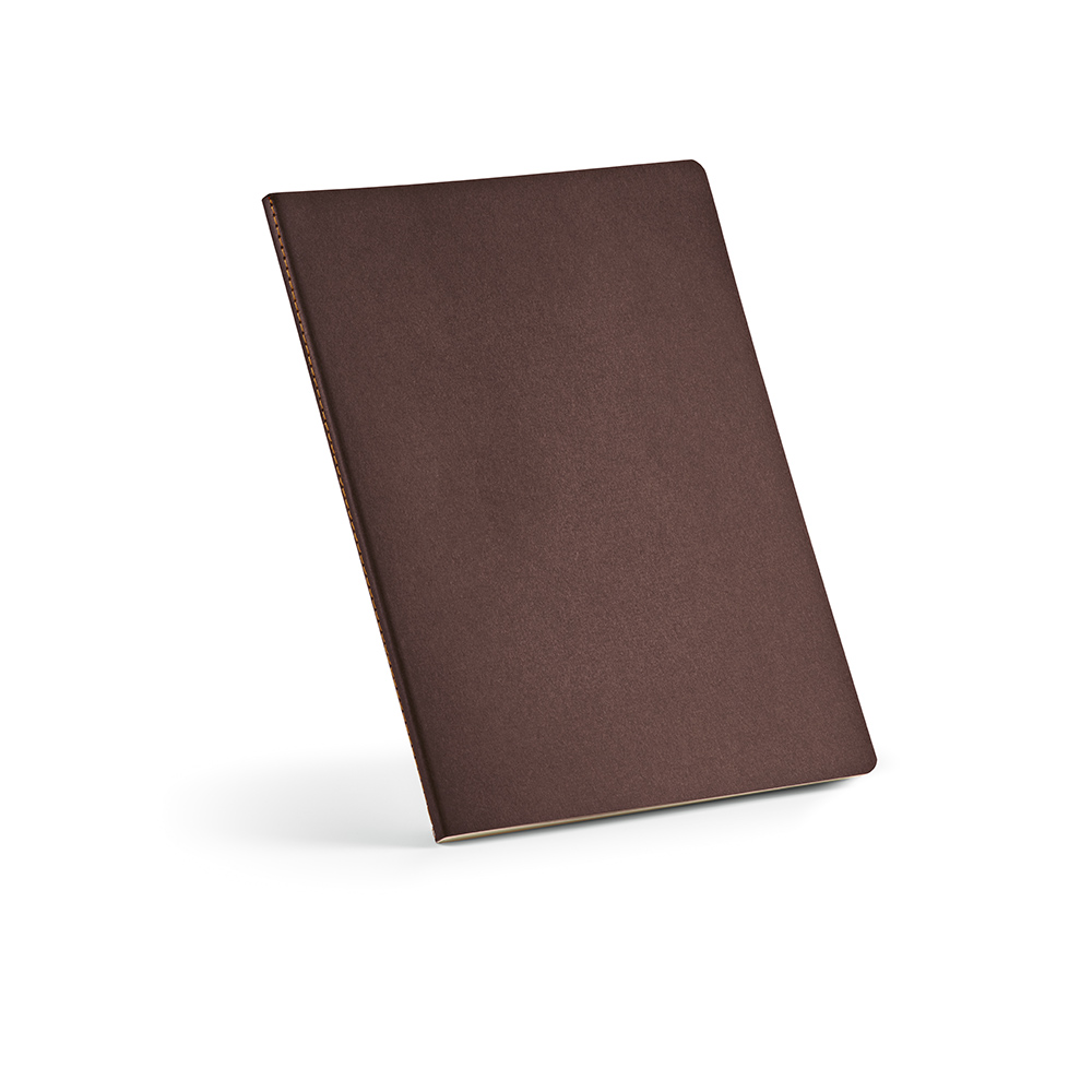 Bronte A4 Softcover Notebook rCardboard cover. FSC® paper – Notebooks – Ecosource – available in Black, Brown, Dark green, Dark yellow and 9 more – photo 1 of 13