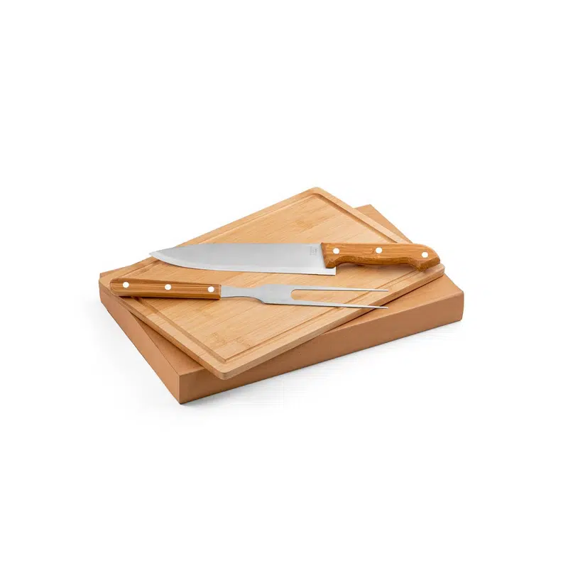 Poke – Barbecue set – Cheese Boards – available in beige colour