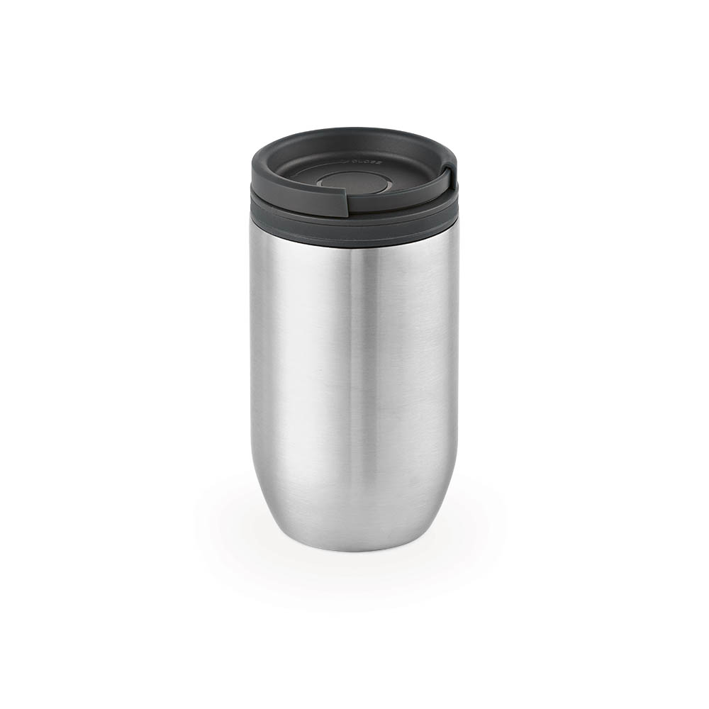 Okavango Travel Cup rSS 430ml. Double wall and Leakproof – Cups & Tumblers – Ecosource – available in Black, Heather green, Petrol blue, Salmon – photo 1 of 11
