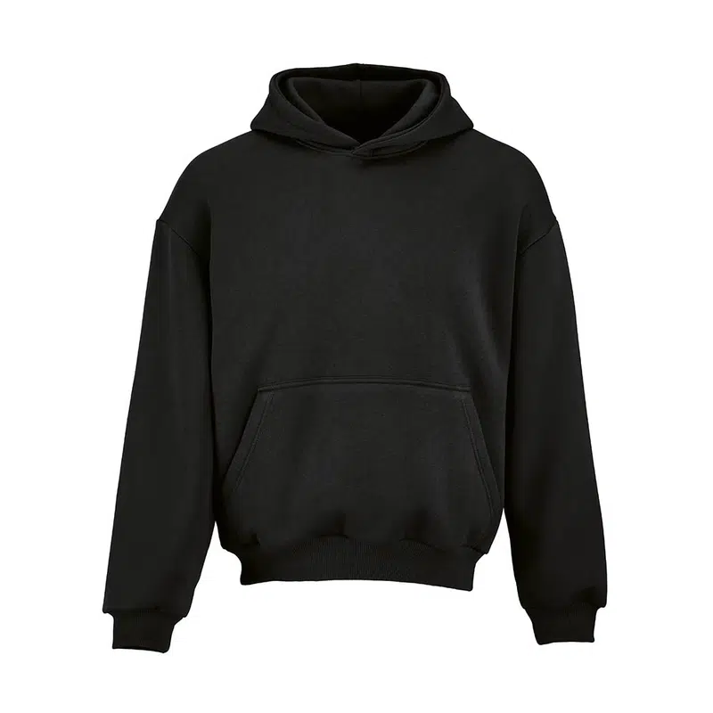 Ericeira Oversized hooded sweatshirt. Org. cotton, rCotton and rPET. Made in PT – Hoodies – available in black, blue, brown, grey colours and 3 more