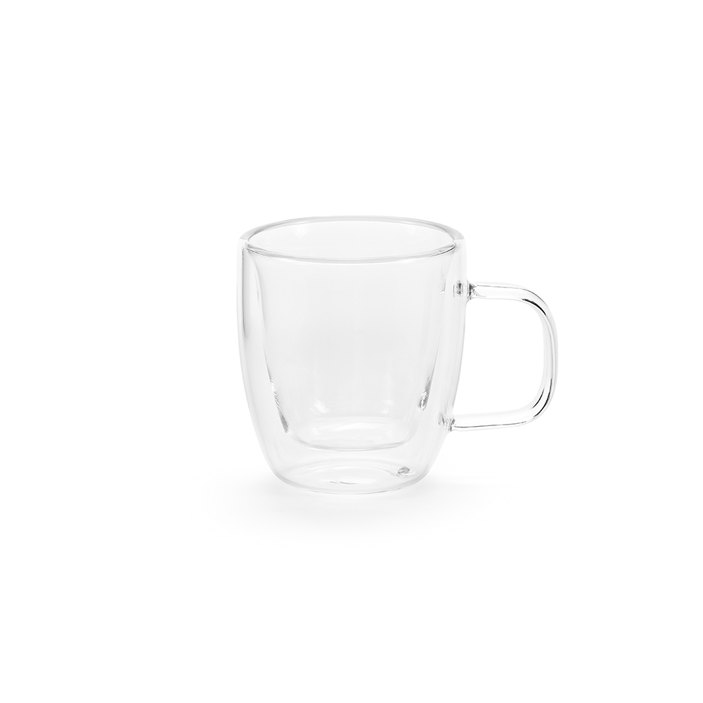 Elbe 75 Mug Borosilicate Glass 65ml – Mugs – Ecosource – available in Transparent – photo 1 of 8