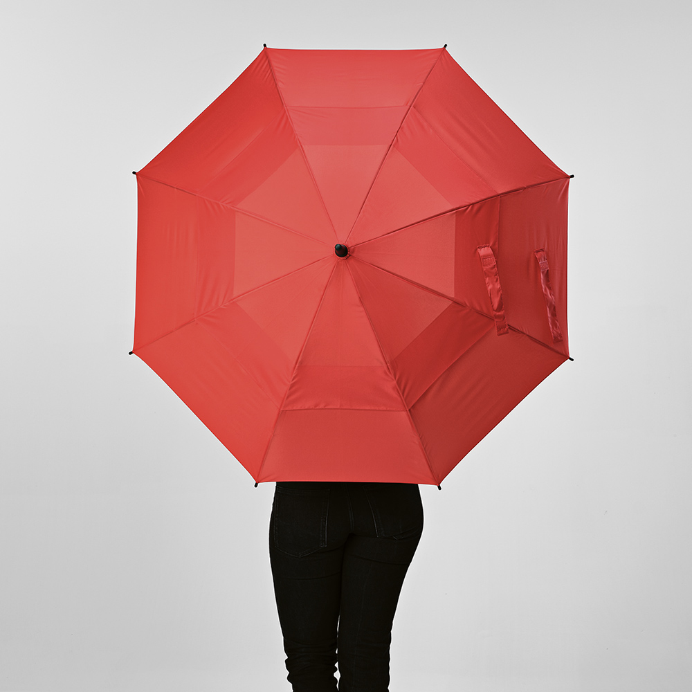 Prince Umbrella rPET. 23" Storm-proof and Automatic Opening – Umbrellas – Ecosource – available in Black, Blue, Dark green, Dark grey and 2 more – photo 1 of 13
