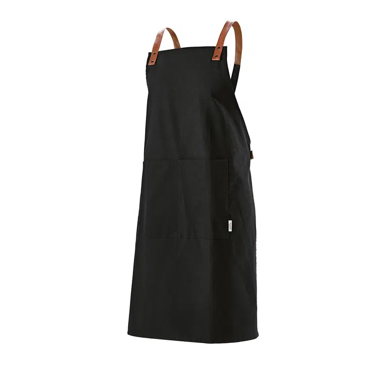 Kandinsky Apron rCotton 280gsm and rPU details – Aprons – available in beige, black, blue, green colours
