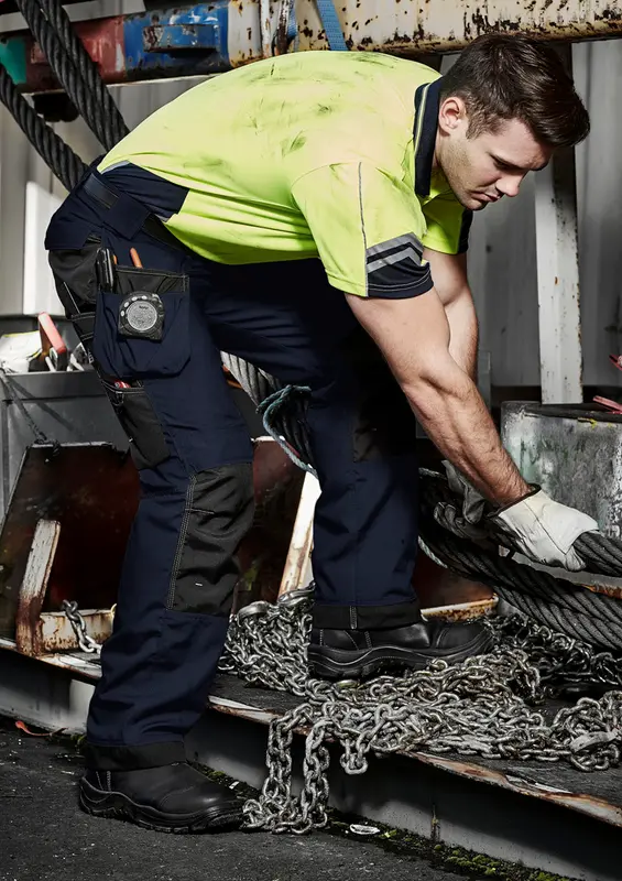 Mens Ultralite Multi-Pocket Pant – Roughalls & Overalls – available in black, blue colours