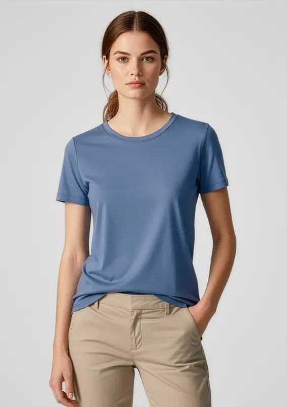 Ice Womens Short Sleeve Tee – T Shirts – available in beige, black, blue, gold colours and 8 more