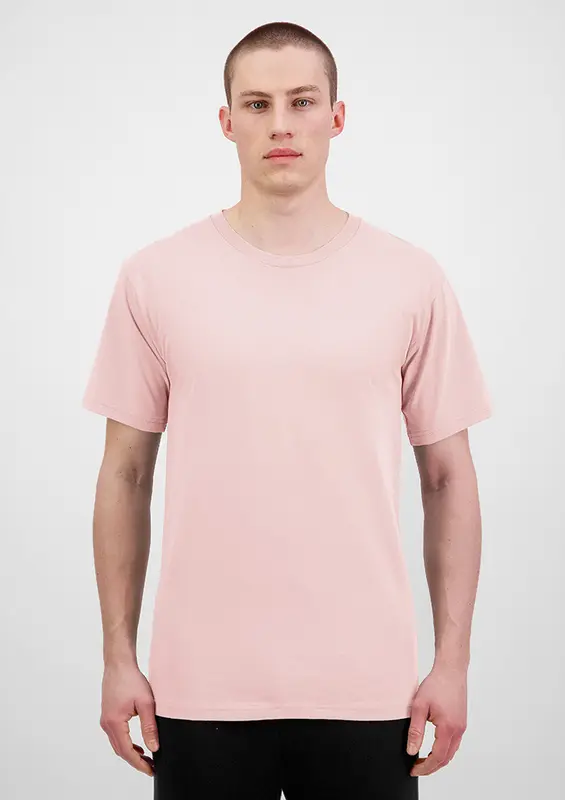 Basis Mens Short Sleeve Tee – T Shirts – available in beige, black, blue, green colours and 5 more
