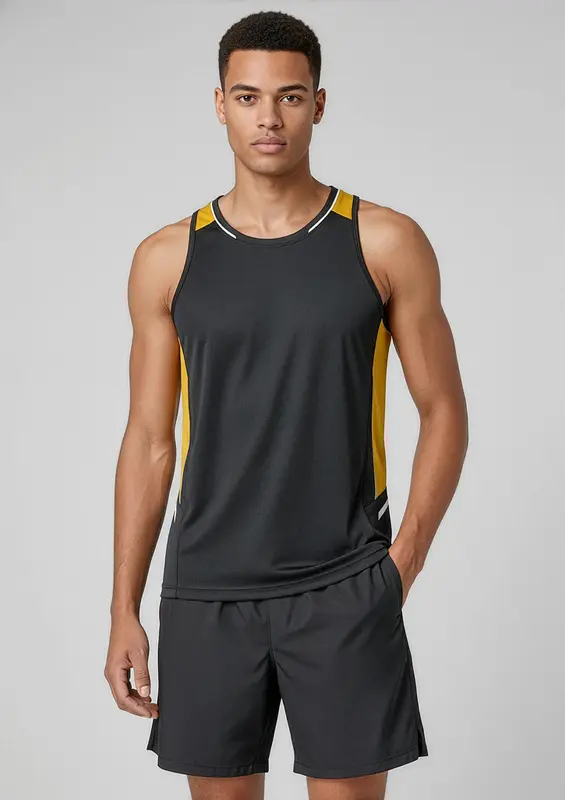 Renegade Mens Singlet – Singlets – available in black, blue, grey colours