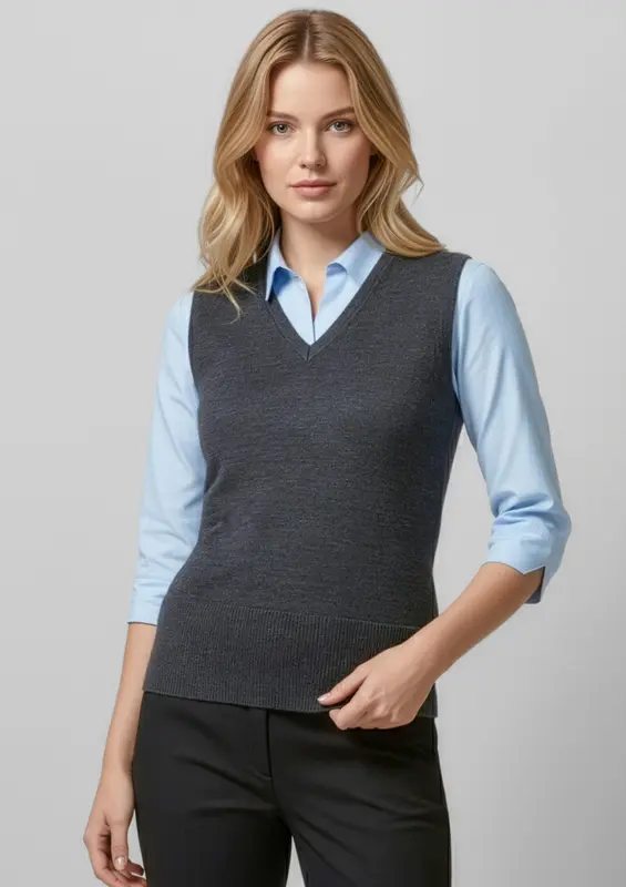 Milano Womens Vest – Vests – available in black, blue colours