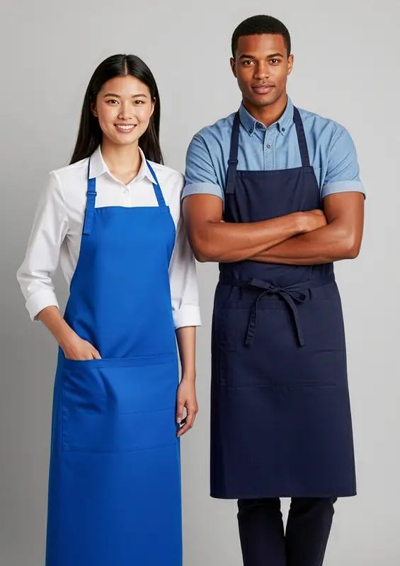 Bib Apron – Aprons – available in beige, black, blue, brown colours and 4 more