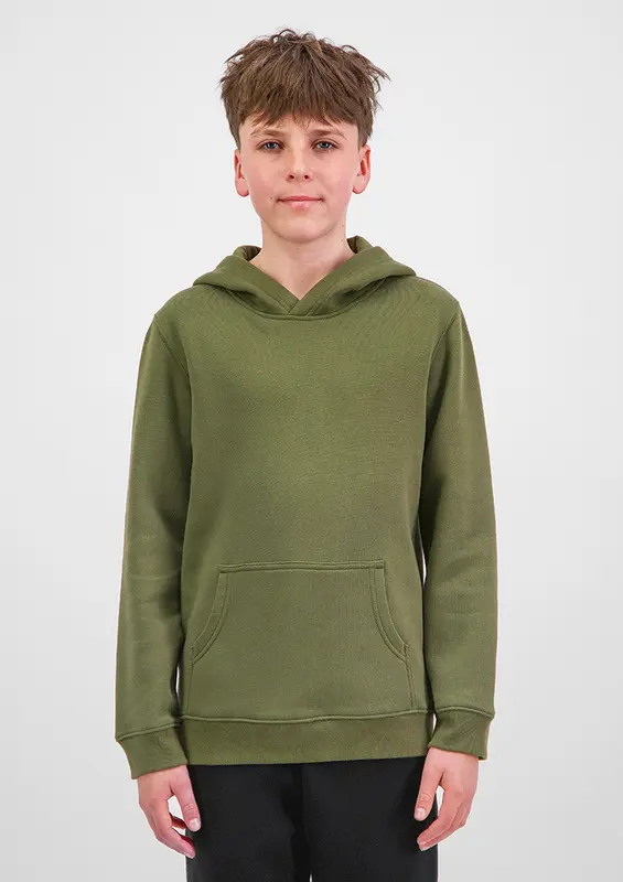 Basis Youth Hoodie – Hoodies – available in beige, black, blue, green colours and 1 more