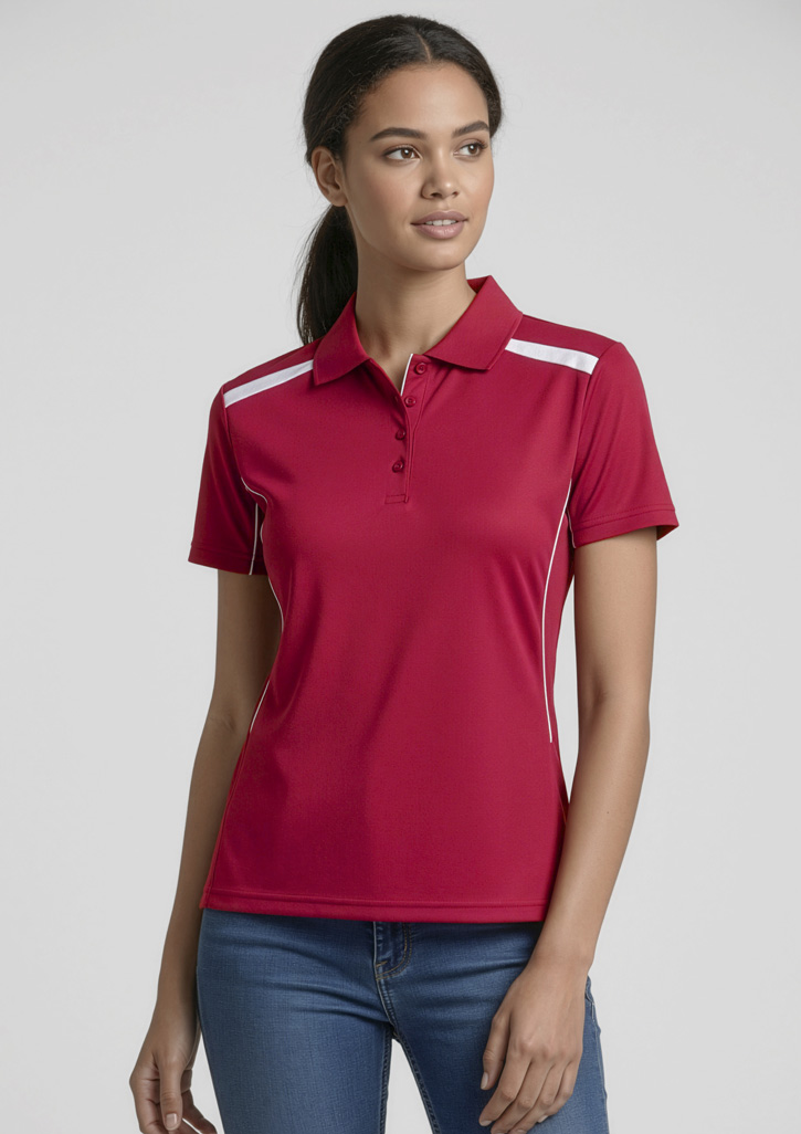 Womens United Short Sleeve Polo