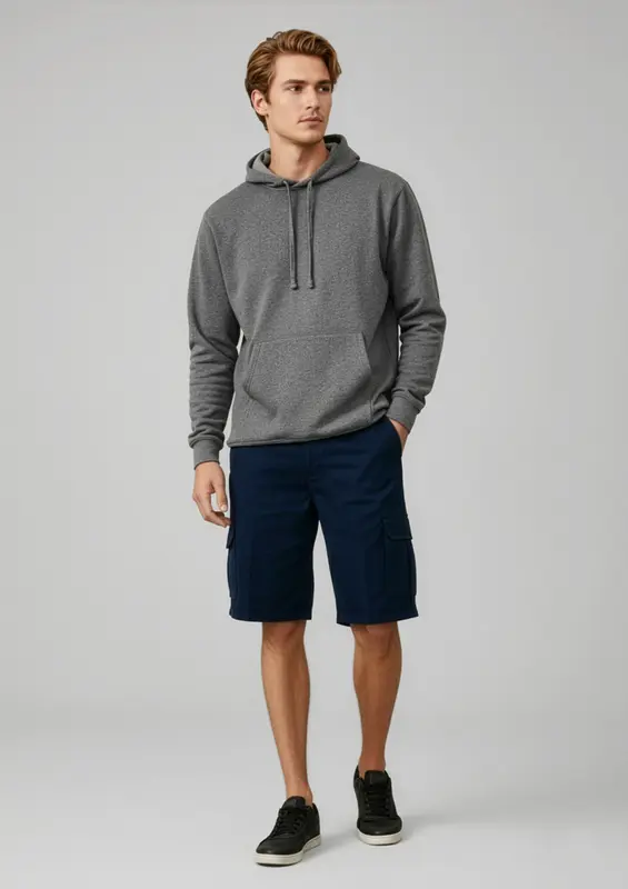 Detroit Mens Short (Regular) – Pants – available in black, blue colours
