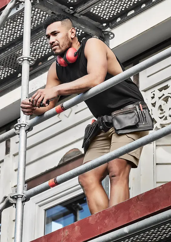 Mens Streetworx Sleeveless Tee – Singlets – available in black, blue, white colours