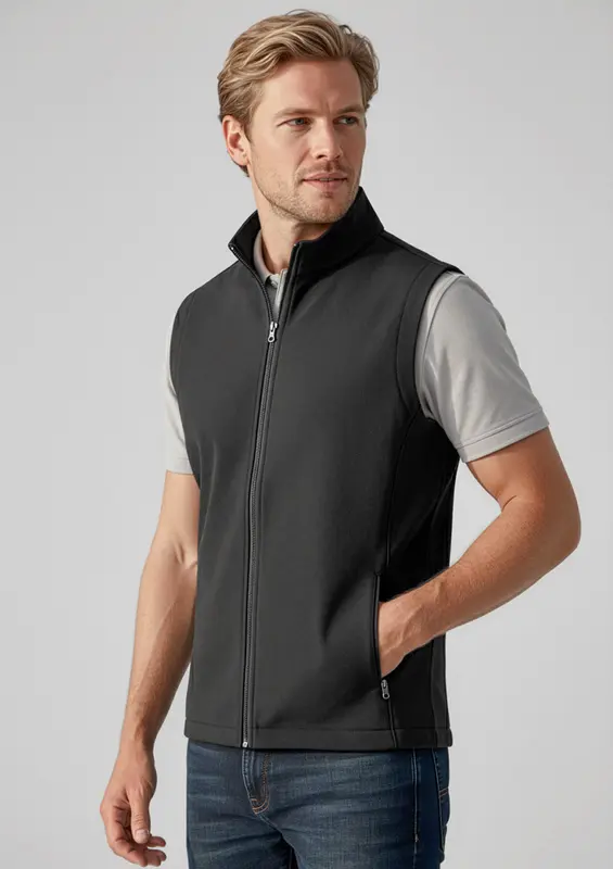 Apex Mens Vest – Vests – available in black, blue, grey colours