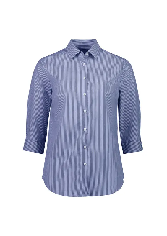 Conran Womens 3/4 Sleeve Shirt – Shirts – available in blue colour